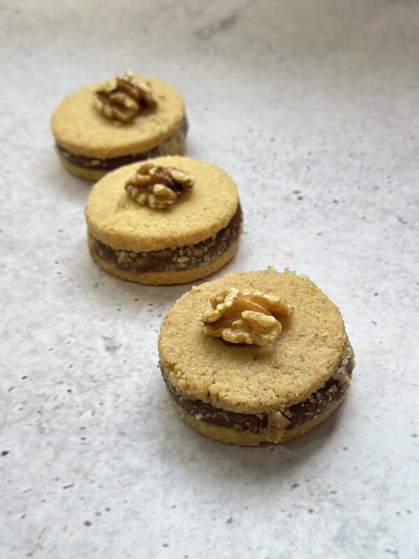 Alfajor lowcarb NUEZ y DDL (pack x 3 un) - Imagen 3