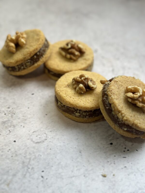 Alfajor lowcarb NUEZ y DDL (pack x 3 un) - Imagen 2