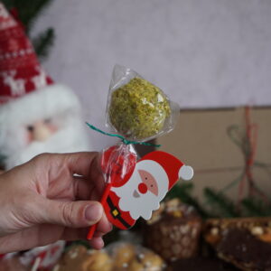 Cake pops navideños Lowcarb x3 un