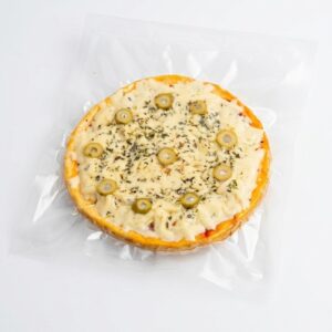 Pizza KETO individual al vacio  (lista con queso)